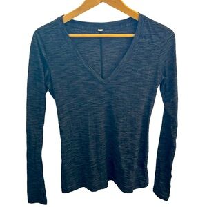 Lululemon long sleeve v neck shirt